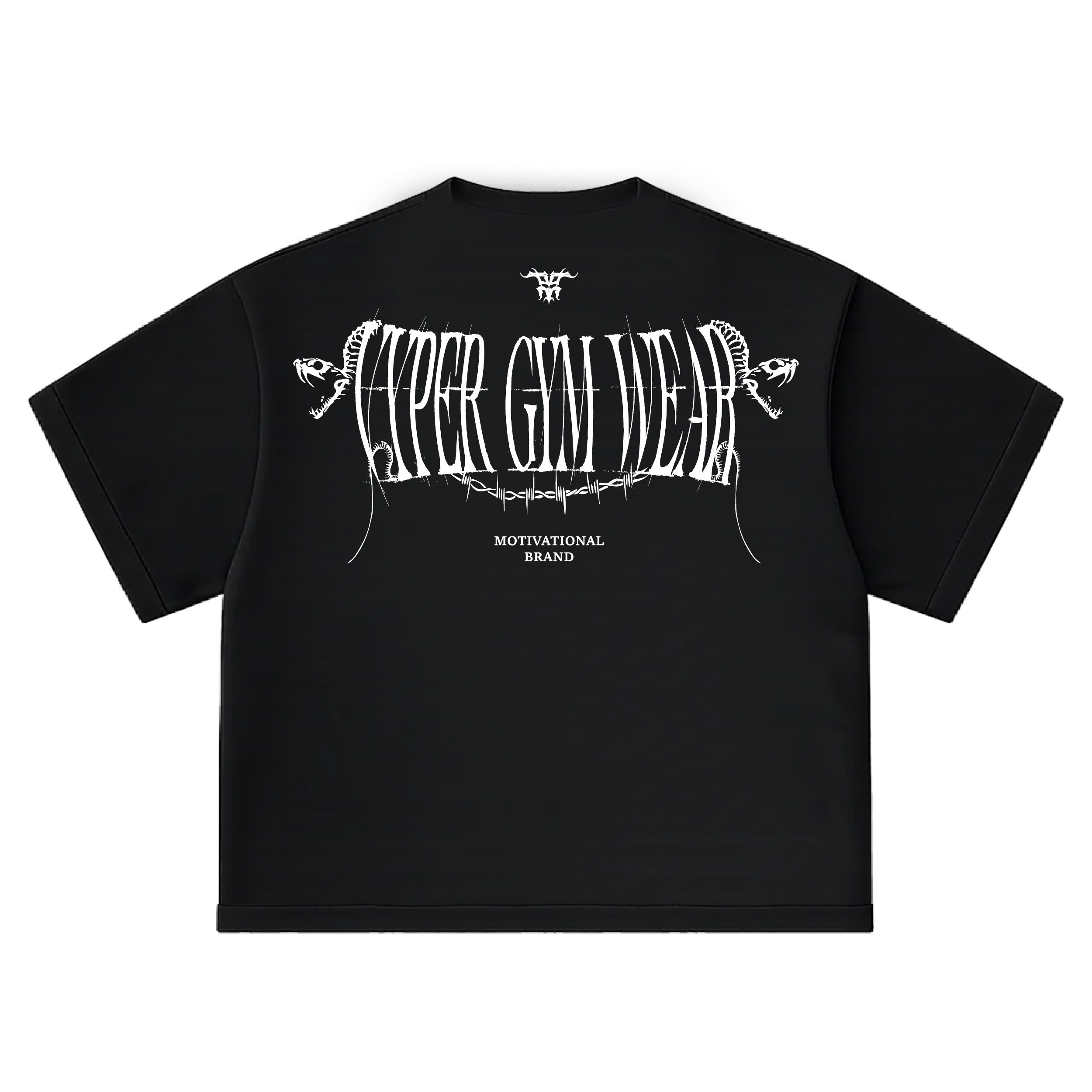 VYPER GYM WEAR BLACK 220GSM