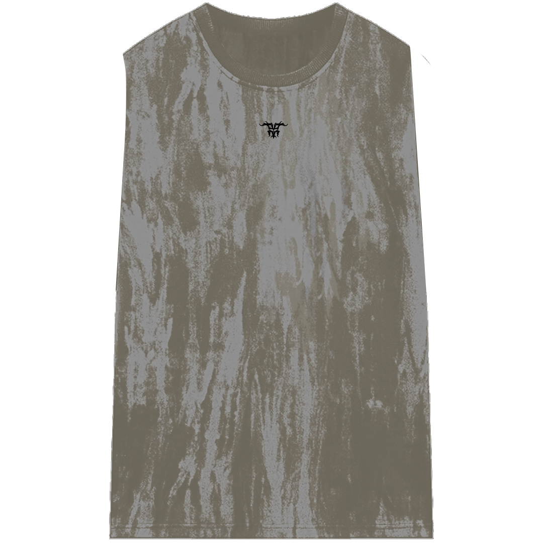 SLEVELESS TIE DYE MINIMAL