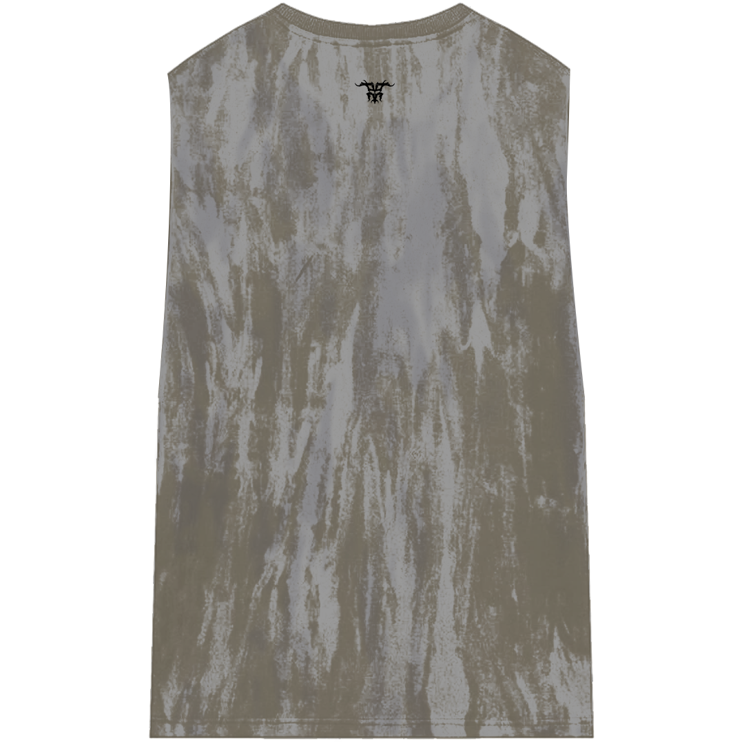 SLEVELESS TIE DYE MINIMAL