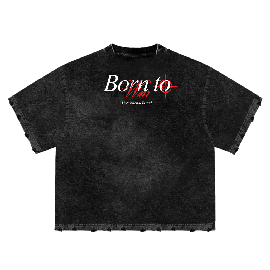 BORN TO WIN STONE WASH 200GSM